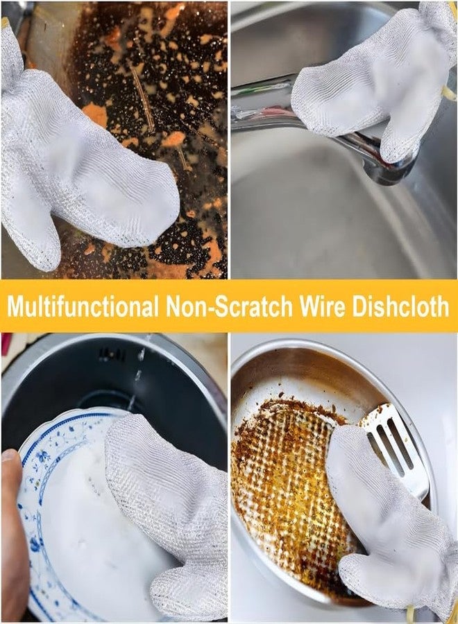 Drumstone 𝟏𝟓 𝐘𝐞𝐚𝐫𝐬 𝐆𝐮𝐚𝐫𝐚𝐧𝐭𝐞𝐞 Heavy-Duty Waterproof Cleaning Gloves with Non-Slip Wire Pattern, Comfortable Double-Layer Gloves for Dishwashing, Home Cleaning, Laundry, Gardening. - Image 3